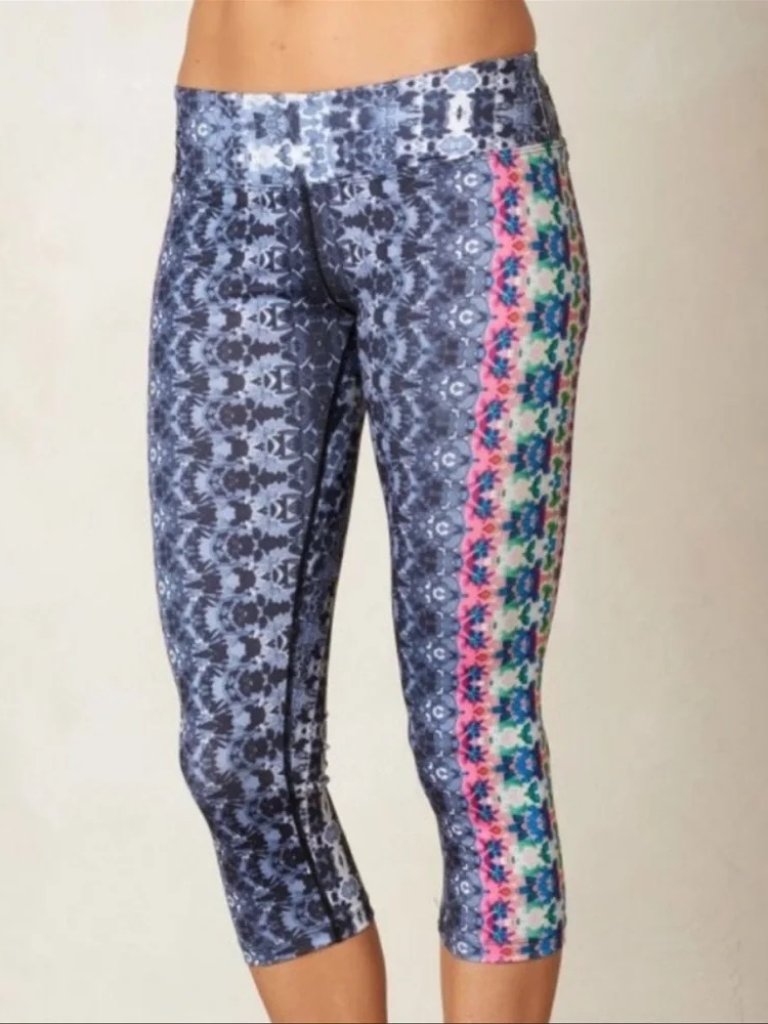 Prana Rare Kaleidoscope Cropped Leggings, S